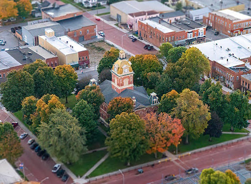Aerial view of LaGrange